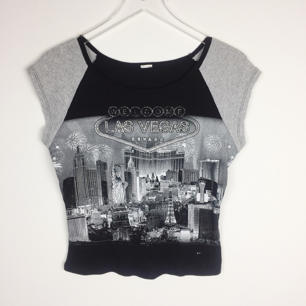 Welcome to Las Vegas Crop Top